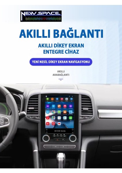 Rm4-9.7(2.5)-Megan 4-9.7inç-2.5 Vrs.android Ekran Uyumlu 12-4ç-2+32-Carplay-Rds-2.5