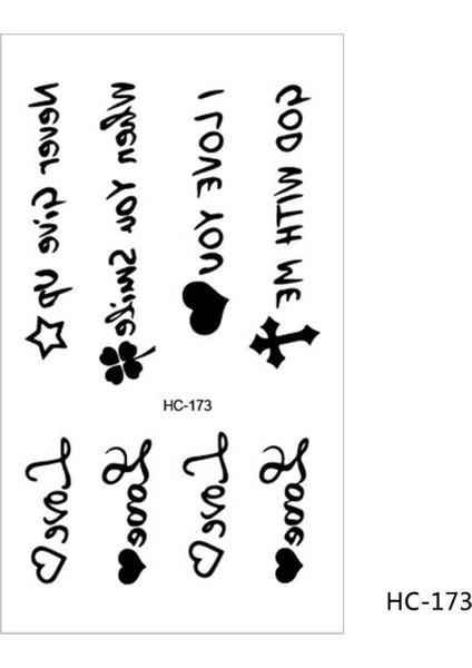 Sayfalık Klasik Siyah Dövme Kedi Kuş Çiçek Dıy Su Geçirmez Geçici Dövme Etiket El Vücut 105*60MM (Yurt Dışından)