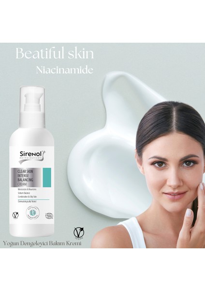 Natural Siyah Nokta Ve Sivilce Karşıtı Niacinamide Cilt Bakım Seti 60 mL / 300 mL