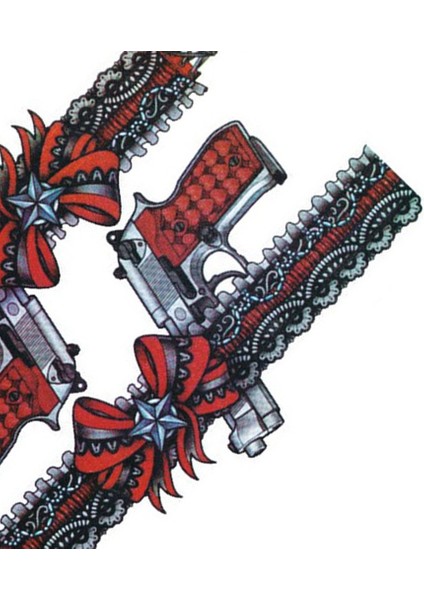 Su Geçirmez Ter Kol Dövme Çıkartmaları Dövme Erkek ve Kadın Dövme Çıkartmaları Çok Renkli LC405 (Yurt Dışından) modelleri