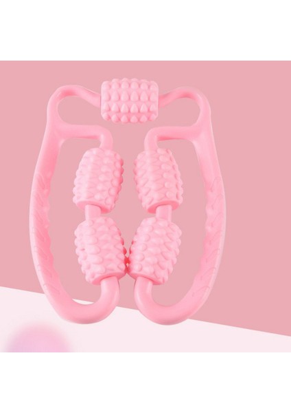 Kas Rulo Masajı? Nokta Beş Tekerlekli Bacak Için Derin Doku Masaj Çubuğu - Pembe (Yurt Dışından) modelleri