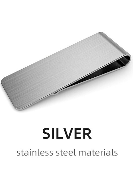 Özel Yazı Paslanmaz Çelik Pirinç Severler Metal Para Klipleri Tutucu Çift Metal Klip Cüzdan Erkek Ince Cep Fatura Klip Kelepçe (Yurt Dışından) fırsatları