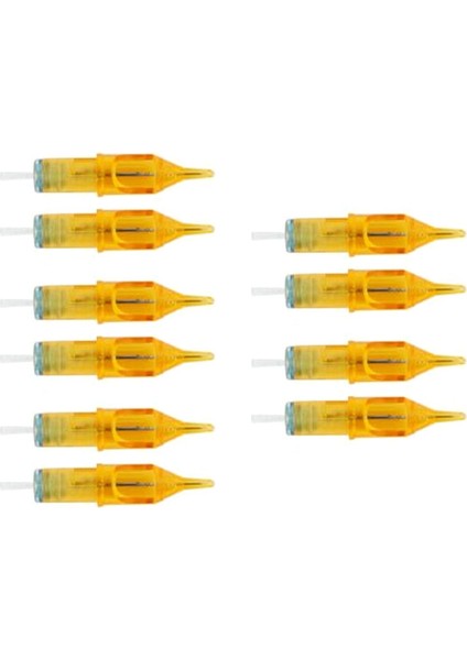 Dövme Kartuş Iğnesi, 10 Adet 5rl Tek Kullanımlık T-Dövme Kartuşu N-Iğneler Sterilize N-Iğne Aksesuarları K (Yurt Dışından)