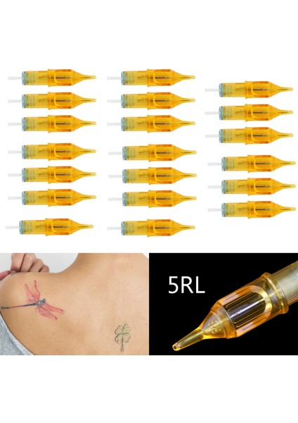 Dövme Kartuş Iğnesi, 10 Adet 5rl Tek Kullanımlık T-Dövme Kartuşu N-Iğneler Sterilize N-Iğne Aksesuarları K (Yurt Dışından) indirimleri