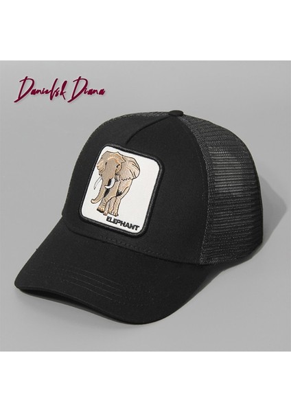 Hayvan Karikatür Tavşan Köpekbalığı Nakış Beyzbol Ağı Kapağı Erkekler Için Yaz Şapka Güneşlik Ayarlanabilir Boyutu Tatil Seyahat Sürücü Kapakları (Yurt Dışından) modelleri