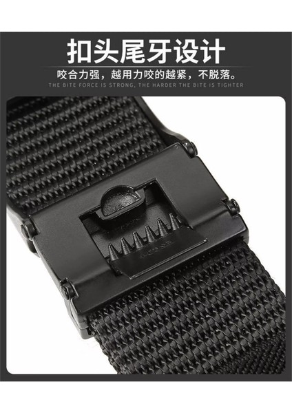 [bir Alana Bir Bedava Saat Kazanın] 120CM Paul Polo Erkek Kemeri Lüks Marka 3D Altın Ejderha Otomatik Toka Dişsiz Iş Günlük Erkek Kemeri Kişilik Naylon Kanvas Kemer (Yurt Dışından) indirimleri