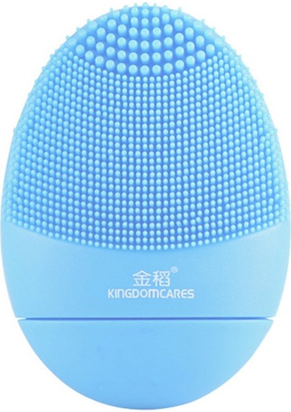 KD-308B Ultrasonik Sil Yüz Fırça Temizleyici Su Geçirmez Yüz Spa Masaj Aleti - Mavi (Yurt Dışından)