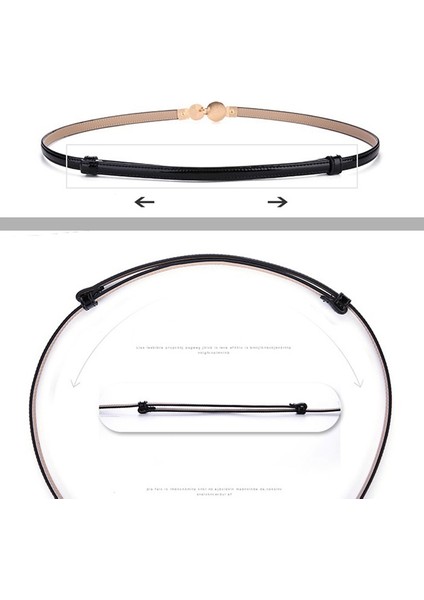 Kemer Bayan Elbise Moda Inciler Toka Elastik Kemer Vahşi Elastik Bel Kuşağı Dekoratif Bel Kemeri (Yurt Dışından) indirimleri