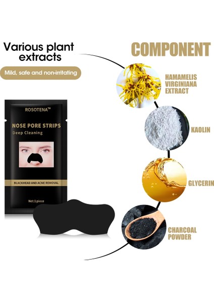 10 Adet Burun Siyah Nokta Remover Maske Derin Temizlik Gözenek Küçültmek Akne Tedavisi Maskesi Cilt Bakımı Burun Siyah Noktalar Gözenek Şeritleri Cilt Bakımı (Yurt Dışından) modelleri