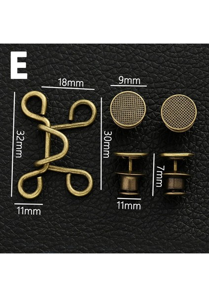 Mod Legering Nail-Gratis Taille Gesp Taille Sluiten Artefact Verstelbare Drukknoop Afneembare Afneembare Kleding Broek Naaien Te (Yurt Dışından) fiyatları