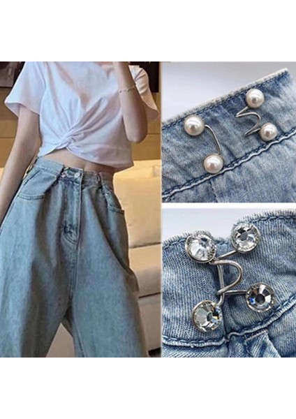 Mod Legering Nail-Gratis Taille Gesp Taille Sluiten Artefact Verstelbare Drukknoop Afneembare Afneembare Kleding Broek Naaien Te (Yurt Dışından) fırsatları