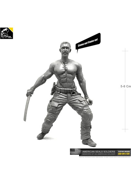 Yufan Model 1/35 Us Seals 1 Taşıma Reçine Contası Model Kitleri Montesiz Las-04 (Yurt Dışından)