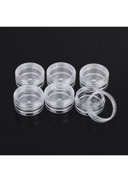 100 Adet Kozmetik Kavanoz 3/5g Küçük Boş Kozmetik Doldurulabilir Şişeler Plastik Göz Farı Makyaj Yüz Kremi Kavanoz Pot Konteyner (Yurt Dışından) fiyatları