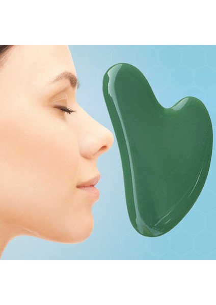 Trendygirl Guasha Aracı Pürüzsüz Yüzey Kalp Şeklinde Masaj Silindiri Kurulu (Yurt Dışından) indirimleri