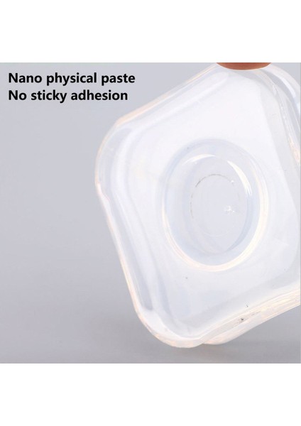 Nano Çıkartmalar Çok Fonksiyonlu Depolama Çıkartmalar Taşınabilir Çıkartmalar Nano Cep Telefonu Tutucu Pratik Çıkartmalar Şeffaf Kare (Yurt Dışından) modelleri