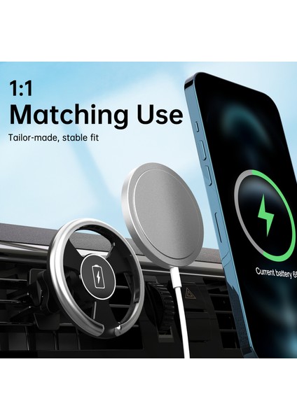 R-Just CZ01 Magsafe Kablosuz Şarjlı Araç Tutucu (Yurt Dışından) fırsatları