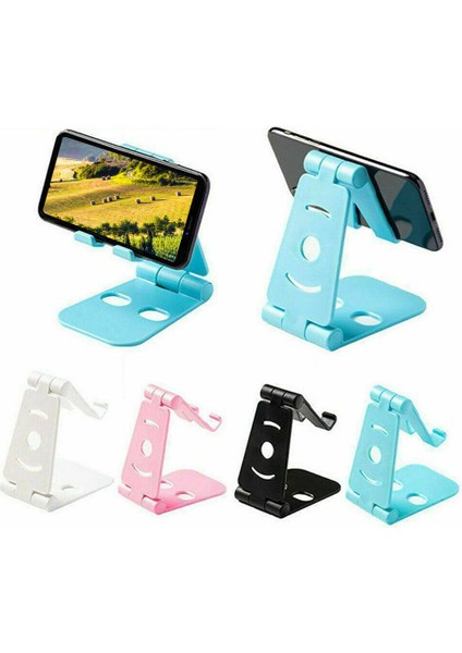 Katlanabilir Döner Telefon Standı Tutucu Beşik Döner Braket Küçük Büyük Telefonlar Için Dönen Cep Telefonu Standı Tablet Yayın Standı (Yurt Dışından) fırsatları