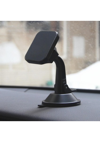 [yeni Ürün] Evrensel Manyetik Araç Telefonu Tutucu Araç Standı Montaj Tutucu 360 Dönebilen Stand Desteği Ön Cam Kontrol Paneli Cep Telefonu Tutucu (Yurt Dışından)