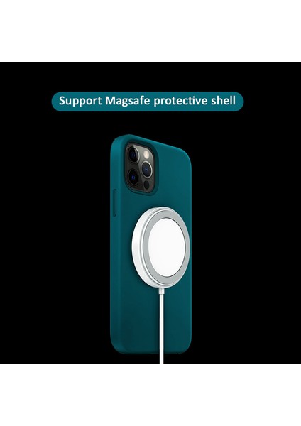 iPhone 12 13 14 Pro Max 12 13PRO Qi Hızlı Şarj Cihazı iPhone 12 Mini USB C Adaptörü Için 15W Manyetik Kablosuz Şarj Cihazı (Yurt Dışından) fiyatları