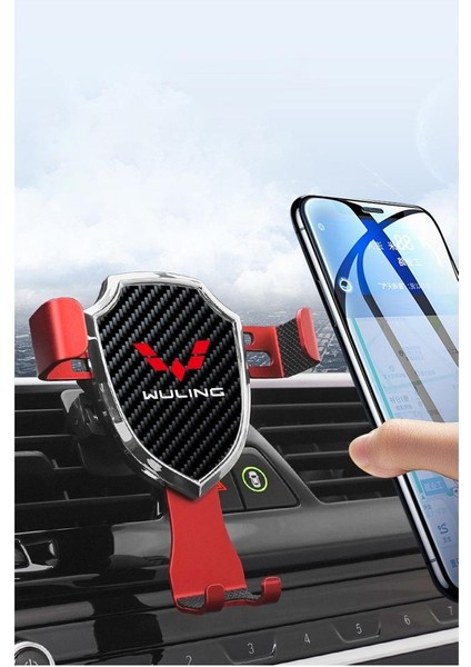 Gece Işını Araba Cep Telefonu Braketi Yerçekimi Indüksiyon Snap-On Hava Çıkışı Araç Navigasyon Çerçevesi Araba Iç Şekli Wulıng Sgmw Için Uygundur (Yurt Dışından)