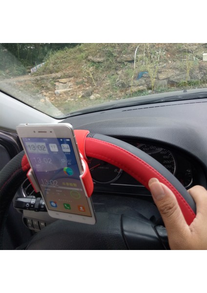 Evrensel 360 Derece Dönme Hava Firar Dağı Araba Cep Telefonu Tutucu Braketi (Yurt Dışından)