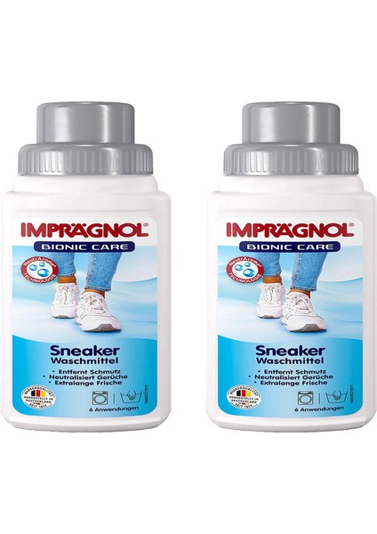 Impragnol Bionik Sneaker Ayakkabı Temizleme, Yıkama ve Bakım Deterjanı 250 m x 2 Adet