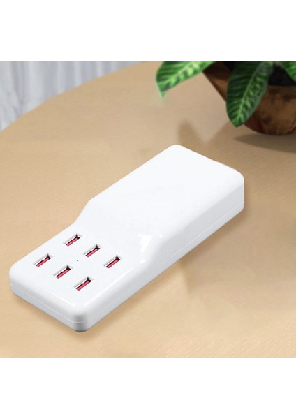 Apple Android Telefon IPad Dijital Kamera Şarj Istasyonu Için 6 Bağlantı Noktalı USB Şarj Cihazı ile Çok Fonksiyonlu Telefon Şarj Istasyonu (Yurt Dışından) fırsatları