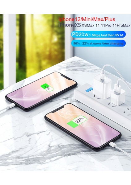 Apple Için 20W Usb-C Güç Adaptörü Şarj Cihazı Abd, Ab Ingıltere Tak Hızlı Şarj Adaptörü Iphon 14 12 Mini Pro Max Pd Şarj Cihazı Telefon Şarj Cihazı (Yurt Dışından) indirimleri