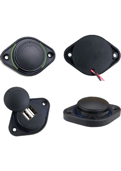 12-24V 3.1A Çift USB Şarj Güç Soketi Adaptörü 2 Port USB Araç Telefonu Şarj Cihazı Paneli Montaj Oto Motosiklet Araba Tekne Adaptörleri (Yurt Dışından) indirimleri