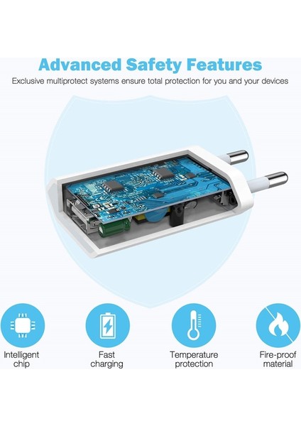 2022 Yeni USB Şarj Aleti Kablosu iPhone 11 12 13 Xs Max Xr x 8 7 6s 6 Artı 1m USB Veri Senkronizasyon Kablosu 5V 1A Duvar USB Telefon Şarj Cihazı (Yurt Dışından) fırsatları