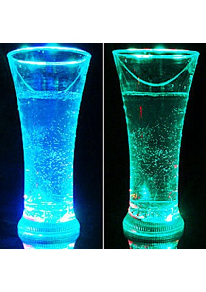 Renkli LED Parlayan Bardak Flaş Su Indüksiyon Işık Bardak Içme Bardakları - Renkli (Yurt Dışından) indirimleri