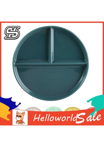 Yemek Tabağı Pürüzsüz Kenarlı Bpa Içermeyen Yuvarlak Bölünmüş Gıda Saklama Kabı (Yurt Dışından) modelleri