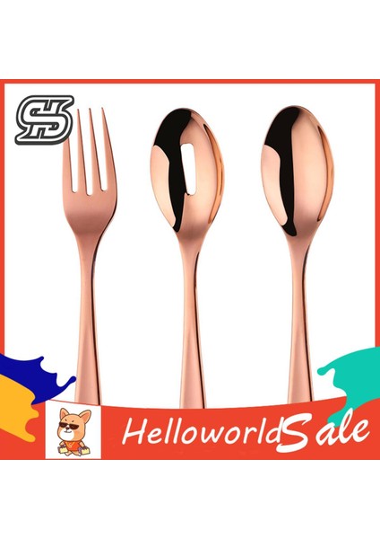 Helloworld Çatal Bıçak Takımı Çok Fonksiyonlu Restoran Partisi Sofra Takımı Seti (Yurt Dışından)