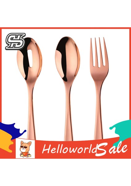 Helloworld Çatal Bıçak Takımı Çok Fonksiyonlu Restoran Partisi Sofra Takımı Seti (Yurt Dışından) fırsatları