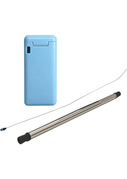 Yeniden Kullanılabilir Katlanabilir Saman Paslanmaz Çelik Içme Pipeti Metal Bükülmüş Saman (Yurt Dışından)