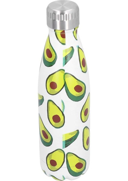 Hiba Tan Su Şişesi 304 Paslanmaz Çelik 500 ml Çift Duvar Vakum Spor Sürahi Yalıtımlı Bardak (Yurt Dışından)