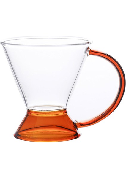 Yüksek Borosilikat Cam Retro Çay Bardağı Amber Kahve Fincanı (Yurt Dışından)