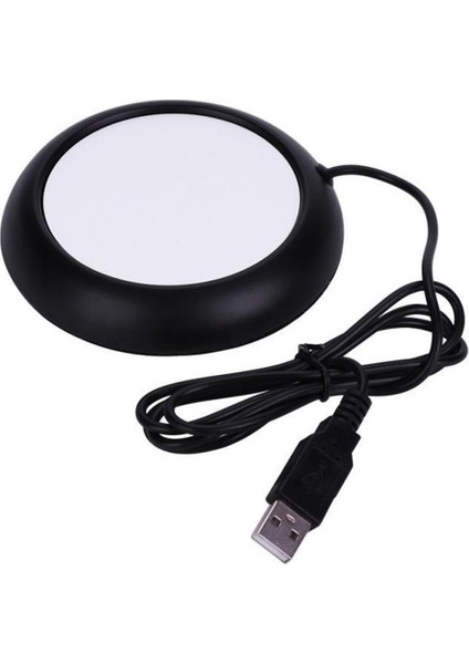 Mini USB Ahşap Tahıl Bardak Isıtıcı Içecek Kupa Mat Ofis Çay Kahve Ater Pad (Yurt Dışından)