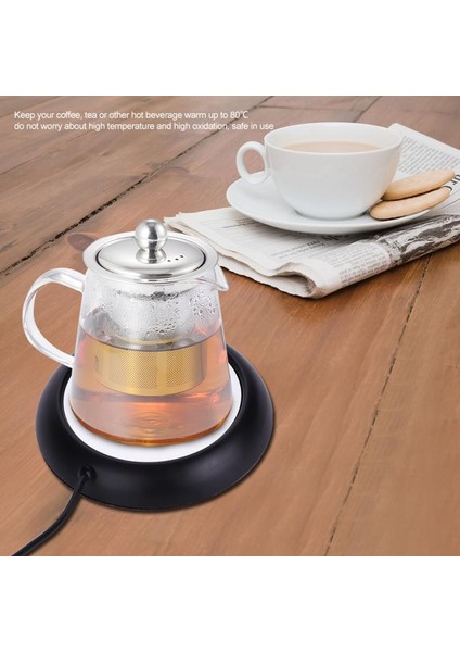 Mini USB Ahşap Tahıl Bardak Isıtıcı Içecek Kupa Mat Ofis Çay Kahve Ater Pad (Yurt Dışından) fırsatları