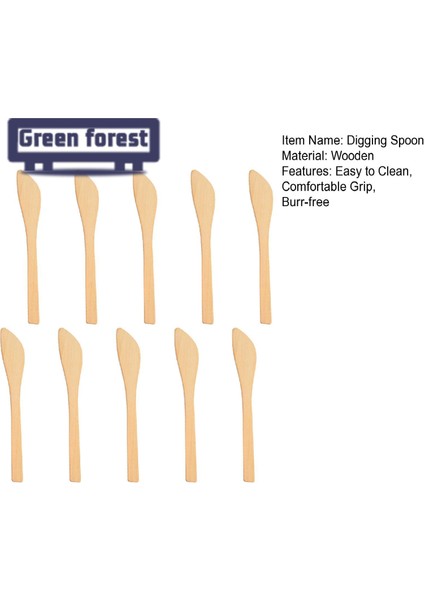 Yeşil Orman Doldurma Spatulaları Iki Uçlu Mevcut Reçel Kremalı Sandviç Bal Doldurma Spatulaları (Yurt Dışından) modelleri
