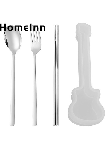 Homeınn Seyahat Çatal Bıçak Takımı Cilalı Aşınmaya Dayanıklı Piknik Kaşık Çatal Çubuk Seti (Yurt Dışından)