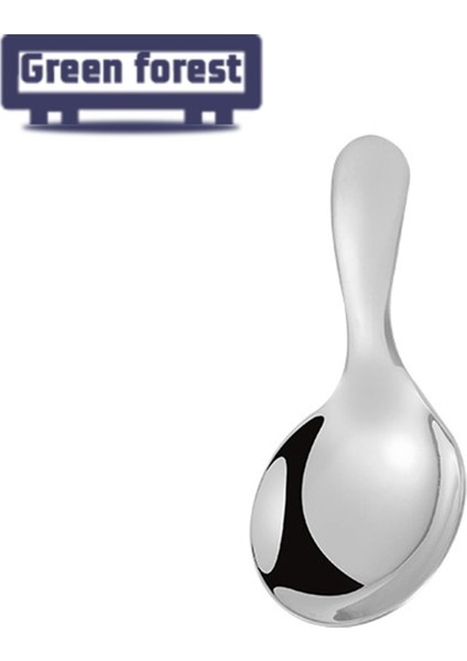 Yeşil Orman Şeker Kaşığı Kalınlaşmış Bpa Içermeyen Dondurma Tatlı Kahve Kaşığı (Yurt Dışından) fiyatları