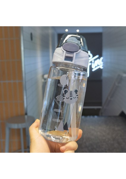 550ML Saman Su Şişesi Sızdırmaz Pratik Pc Süt Suyu Içme Suyu Bardağı Ev Için (Yurt Dışından)