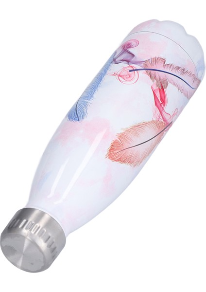 Boba Paslanmaz Çelik Su Şişesi 500 ml Isı Yalıtımlı Termos Taşınabilir Spor Bardağı (Yurt Dışından) fırsatları