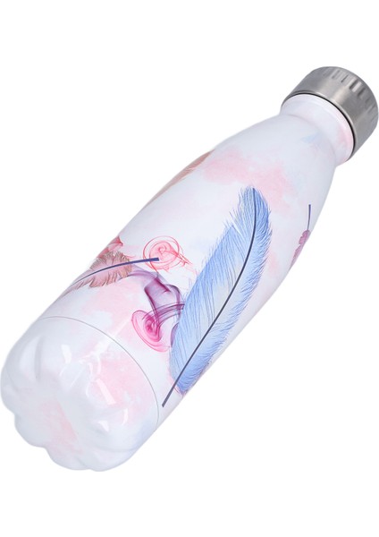 Boba Paslanmaz Çelik Su Şişesi 500 ml Isı Yalıtımlı Termos Taşınabilir Spor Bardağı (Yurt Dışından) indirimleri