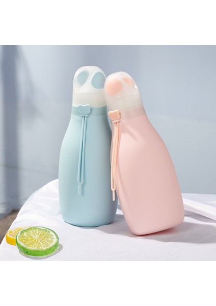 Katlanır Silikon Su Şişesi Katlanabilir Su Şişesi Çocuklar Için Sızdırmaz Su Şişesi Spor Açık Koyu Yeşil (Yurt Dışından) modelleri