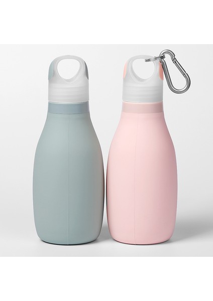 Katlanır Silikon Su Şişesi Katlanabilir Su Şişesi Çocuklar Için Sızdırmaz Su Şişesi Spor Açık Koyu Yeşil (Yurt Dışından) fırsatları