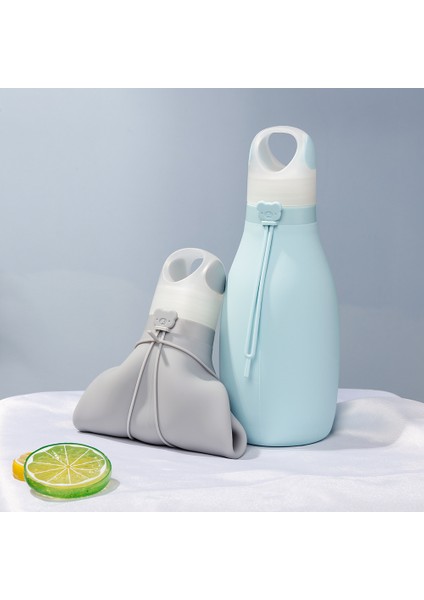 Katlanır Silikon Su Şişesi Katlanabilir Su Şişesi Çocuklar Için Sızdırmaz Su Şişesi Spor Açık Koyu Yeşil (Yurt Dışından) indirimleri