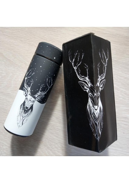 [happytree] Termos Şişesi 350ML 450ML Vakumlu Termo Bardak, Paslanmaz Çelik Termos Yalıtımlı Şişe Kabı, Açık Seyahat Fincan (Yurt Dışından)