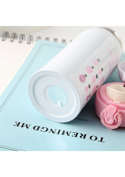 500ML Zıplayan Kapaklı Şişe Termos Termal Kupa Seyahat Kahve Fincanı Paslanmaz Çelik (Yurt Dışından) indirimleri